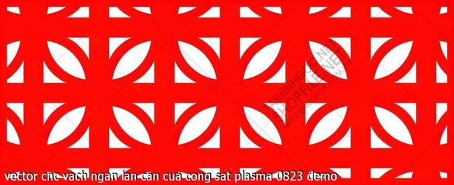 vector cnc vach ngan lan can cua cong sat plasma 0823